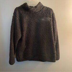 Jockey Sherpa Fleece Pullover Men’s XL – Black